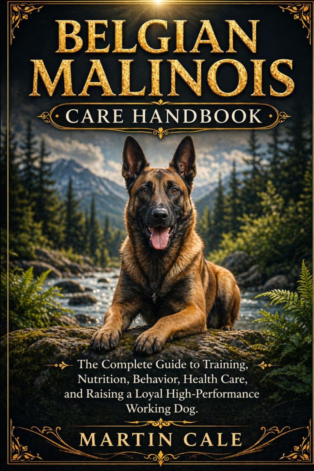 BELGIAN MALINOIS CARE HANDBOOK: The Complete Guide to Training, Nutrition, Behavior, Health Care, and Raising a Loyal High-Performance Working Dog.