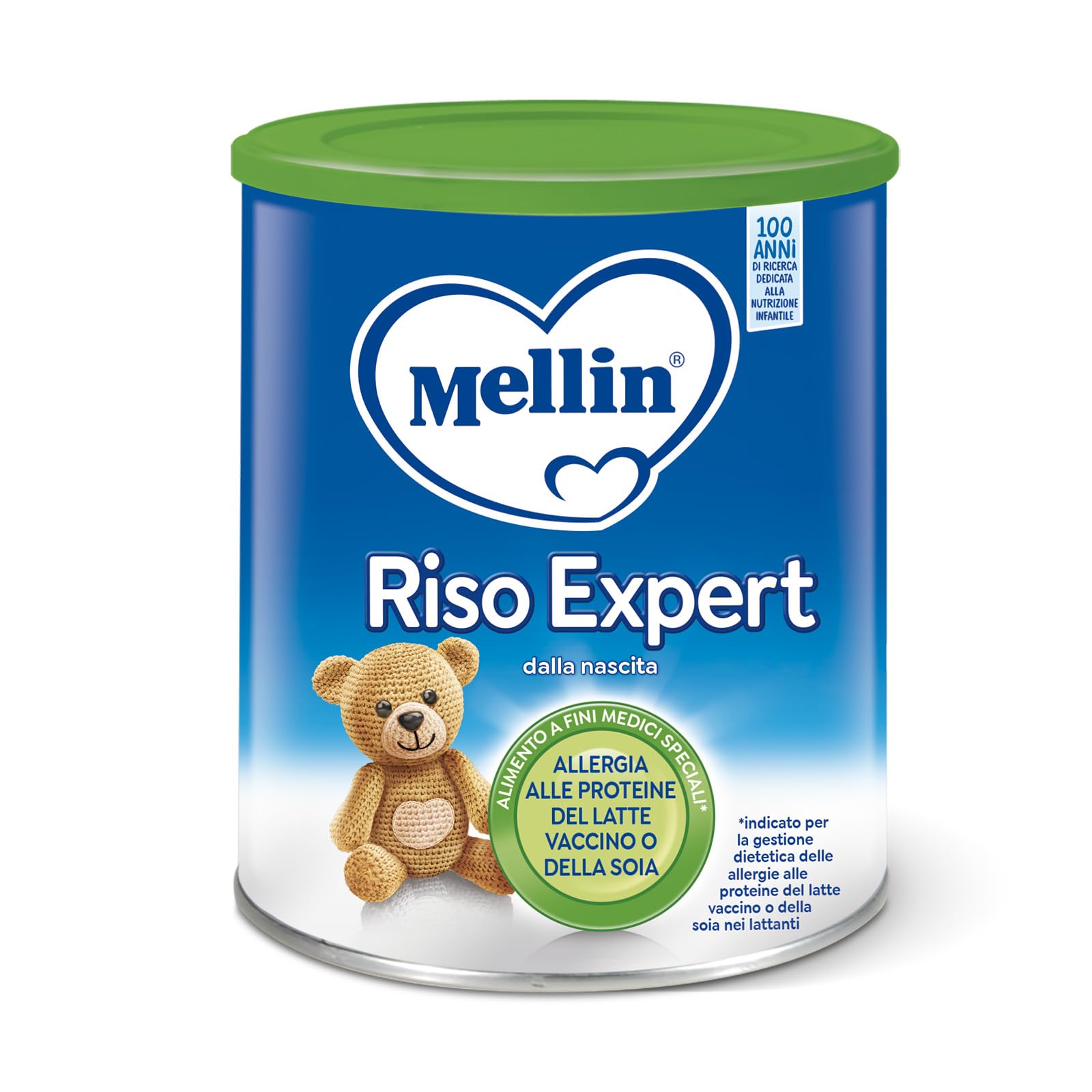 MELLIN RISO EXPERTt, Allergie alle Proteine del Latte Vaccino, 400g