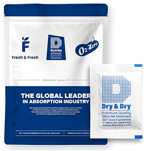 Dry & Dry 0.18 oz 500 paquetes Paquetes de gel de sílice desecantes de gel de sílice, paquetes de gel de sílice - Paquetes de gel de sílice