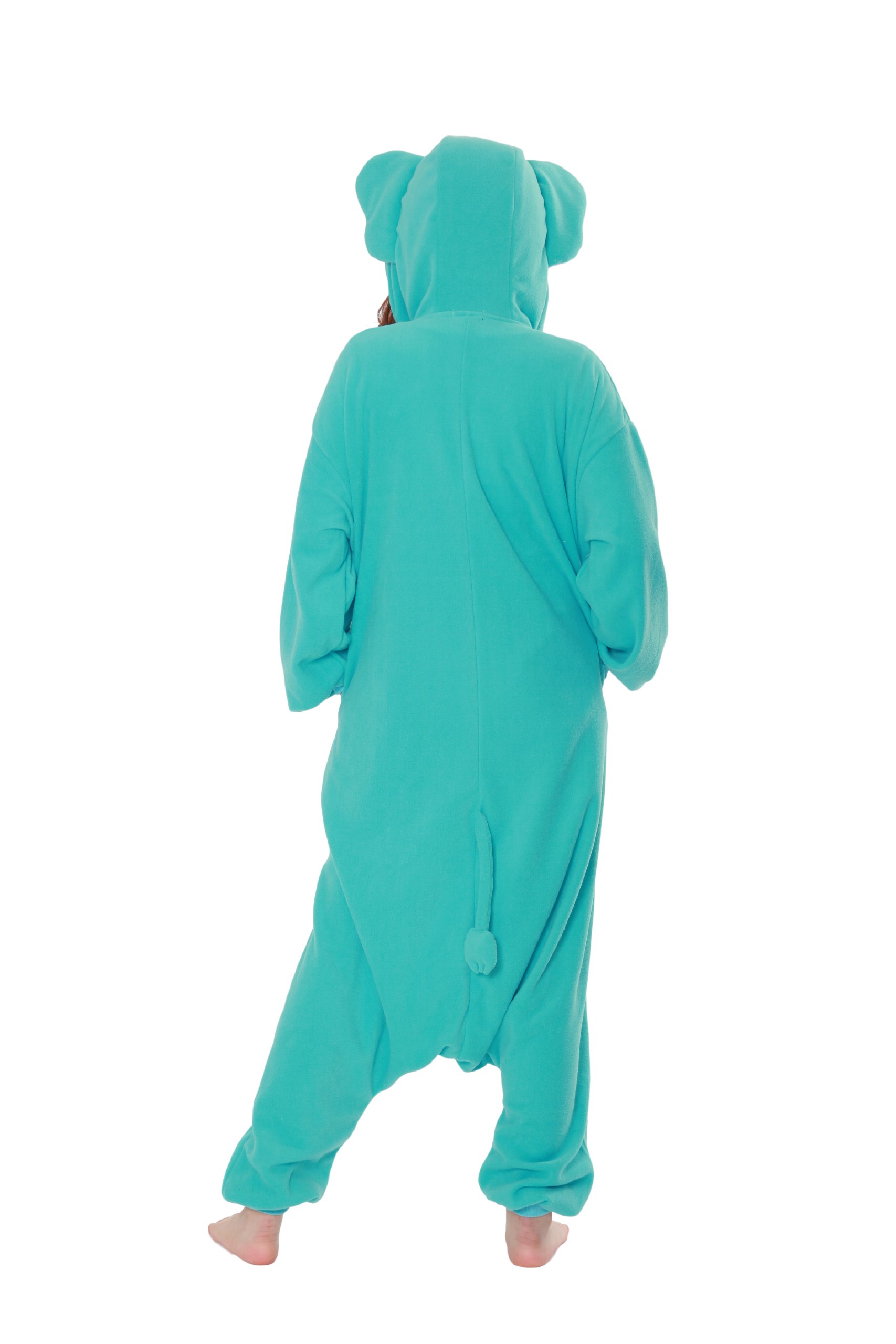 Elefant Onesie Kigurumi Einteiler Onesie Kostüm Jumpsuit | SAZAC Kigurumi | für Kinder und Erwachsene | One Size Fits All (155 – 180 cm)