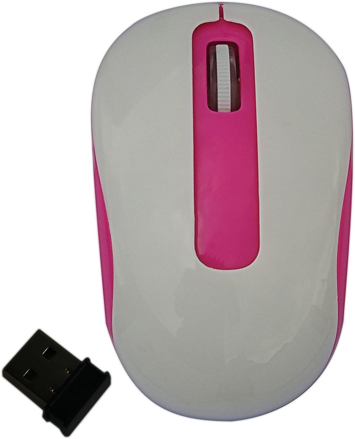JITE 2.4Ghz Wireless Mobile Optical Mouse with 3 Buttons,USB Wireless Receiver