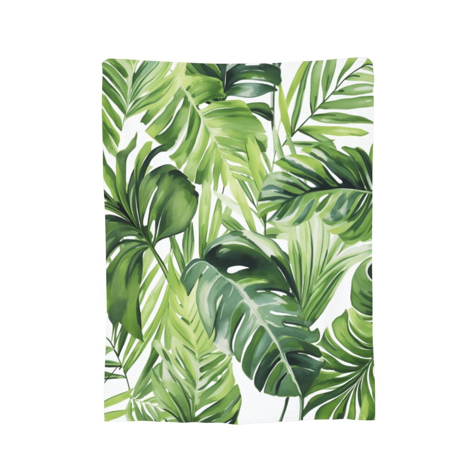 Blanket Manta Hojas Tropicales Manta 150X200CM