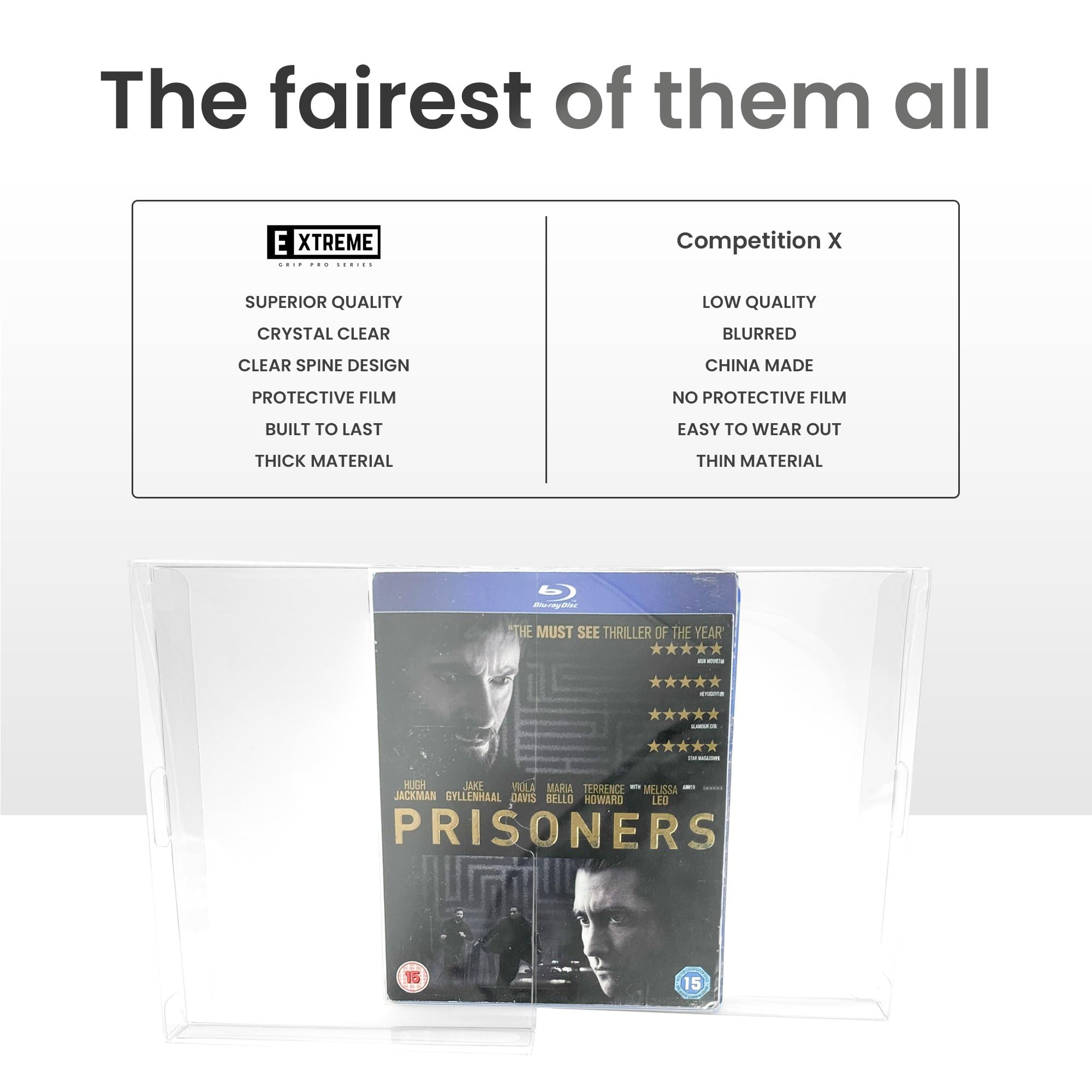Steelbook - Custodie protettive per Blu-ray confezione da 100