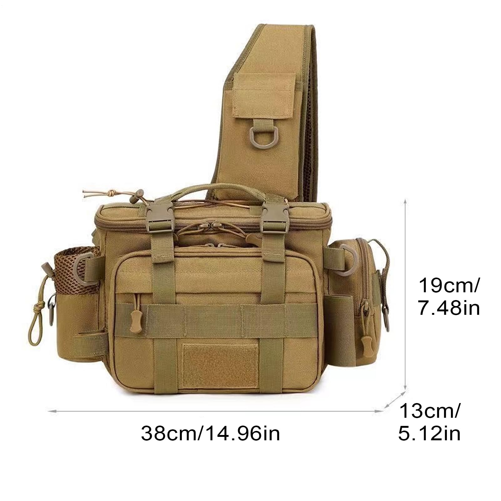 Borsa Degli Attrezzi Da Pesca Custodia Multiuso Resistente All'Usura Per | Grande Per La Pesca In Mare Custodia Resistente Porta Attrezzatura Outdoor Sopravvivenza Caccia