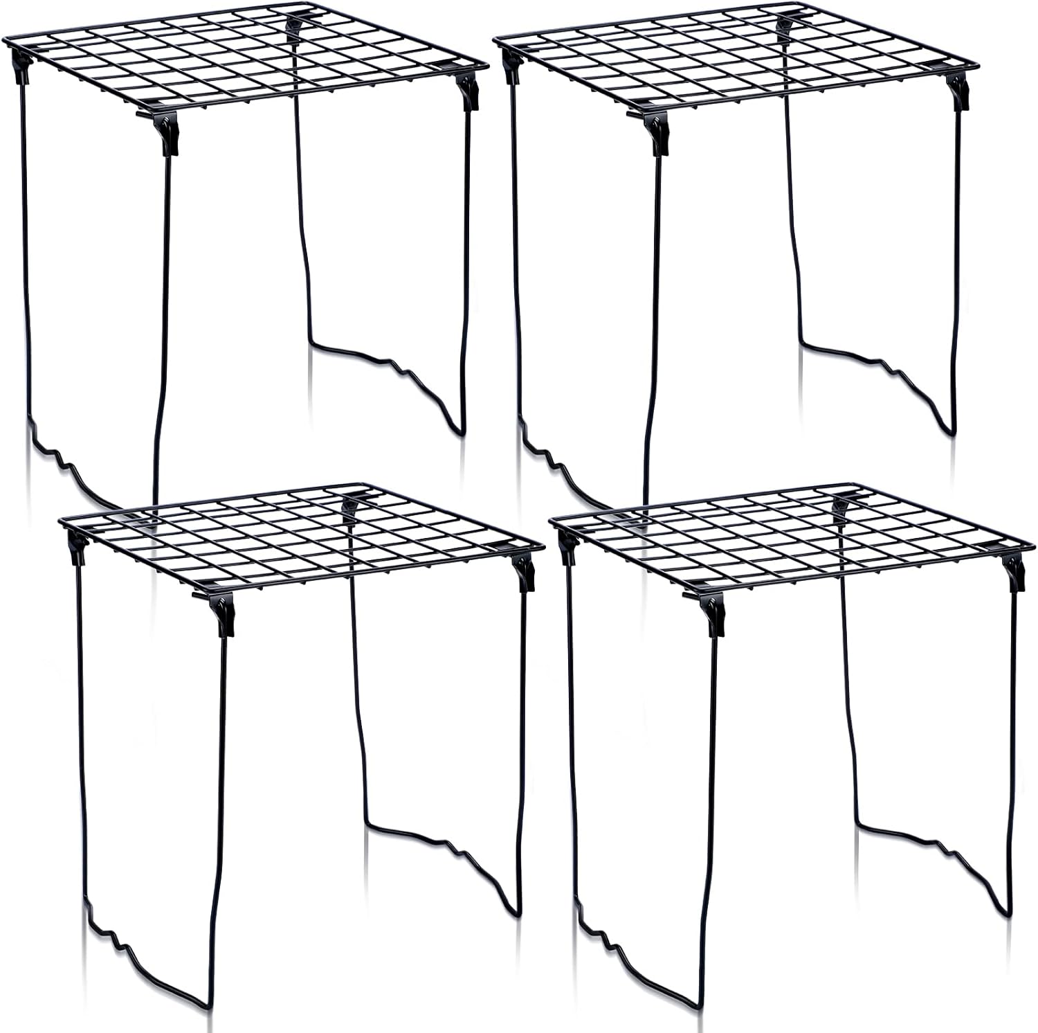 Karenhi Shelf Locker Organizer Shelf, Folding, Stackable