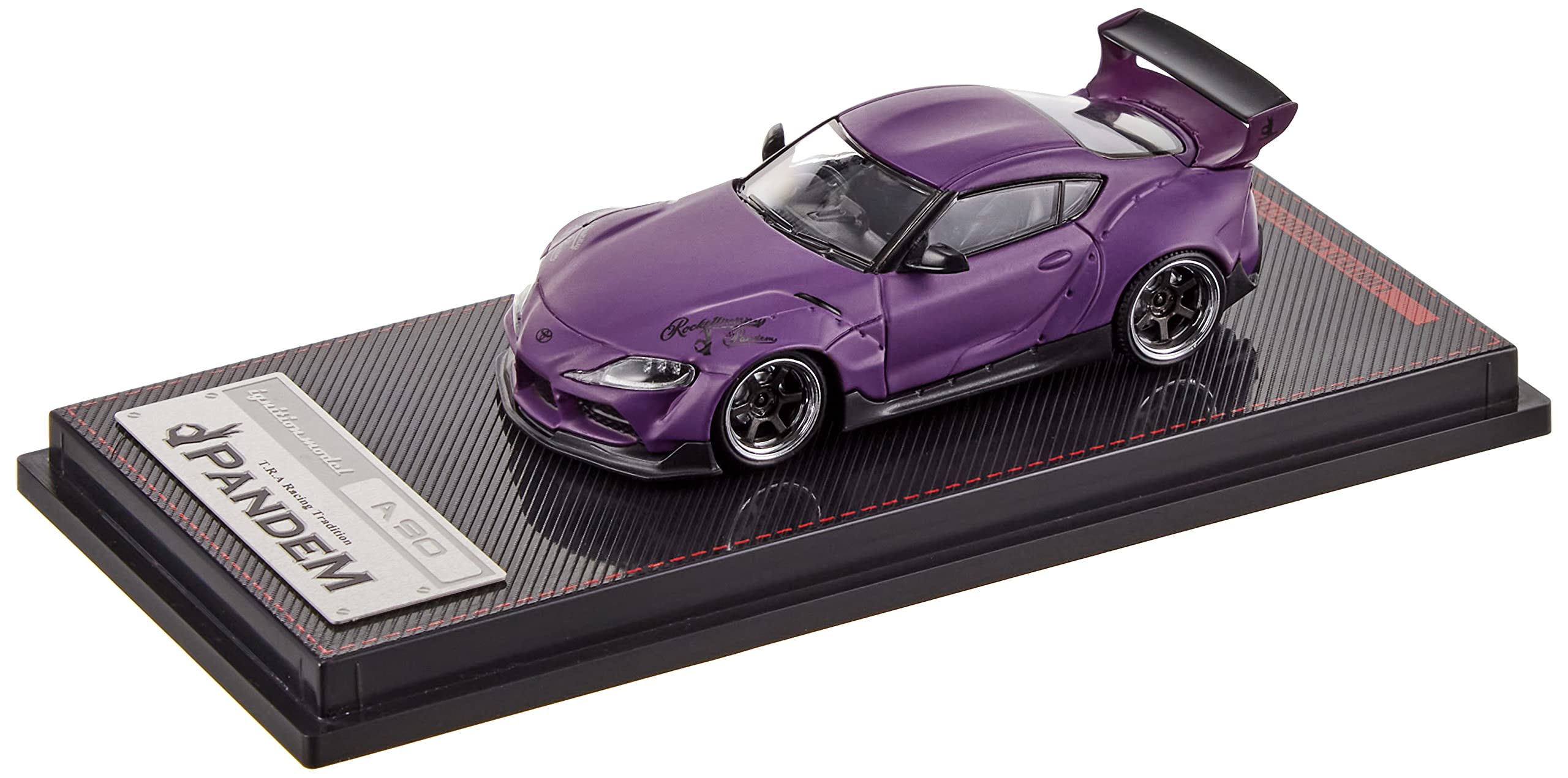 限定生産1/64イグニッションモデル PANDEMスープラ (A90) パープル Amazon | ignition model 1/64 パンデム Supra (A90) Matte Purple