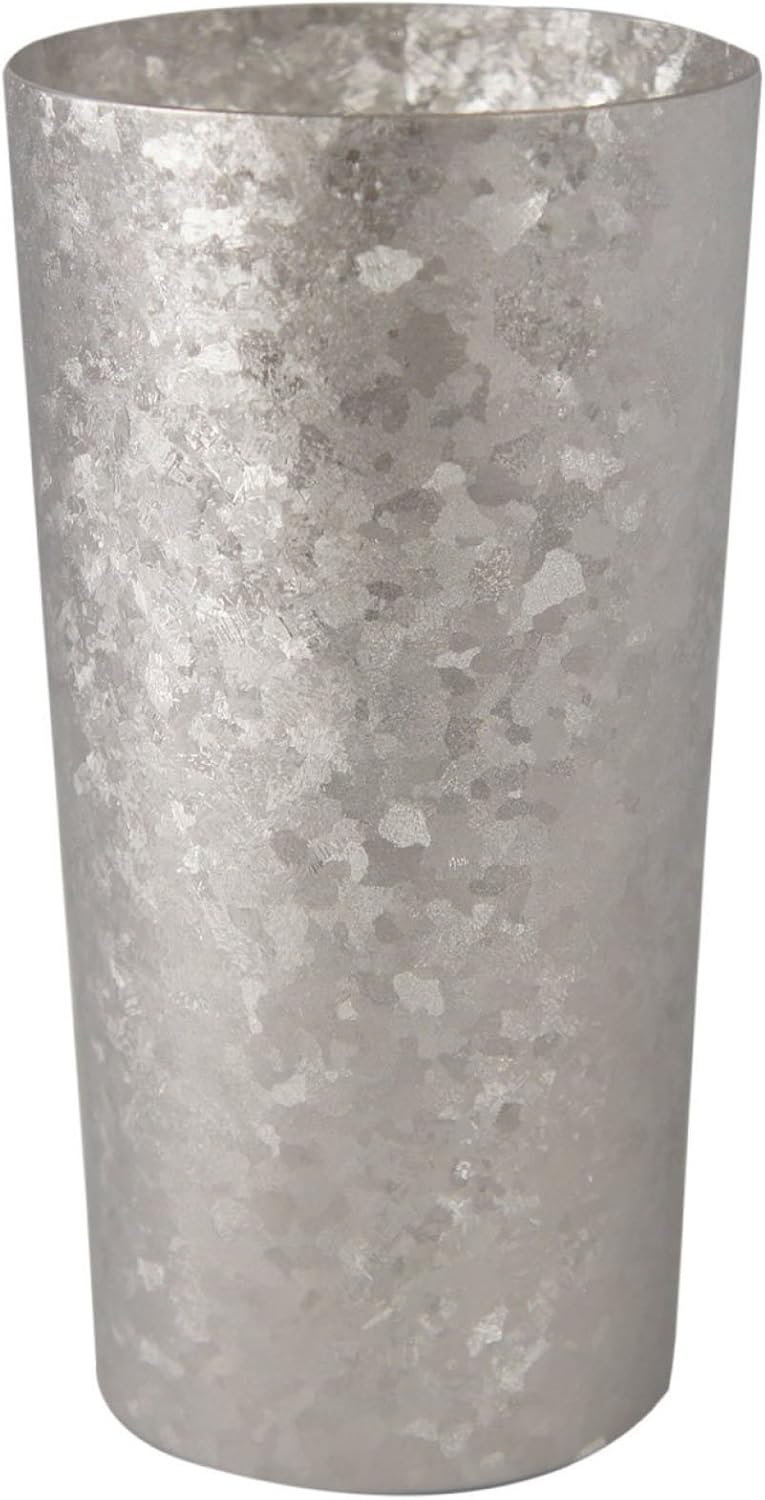HORIE 純チタン二重タンブラー 高保冷2重構造 窯創り プレミアム 350ml シルバー T08KMS350