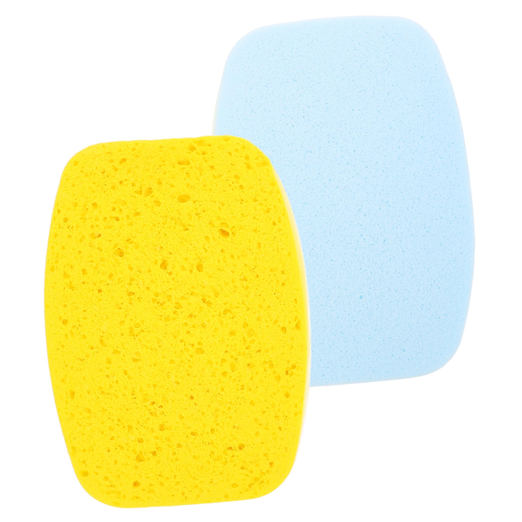 Housoutil 2pcs Versatile Painting Sponges Water Absorption Artist Tools for Watercolor Drawing and Cleaning Lightweight and Durable Sponges and Colors