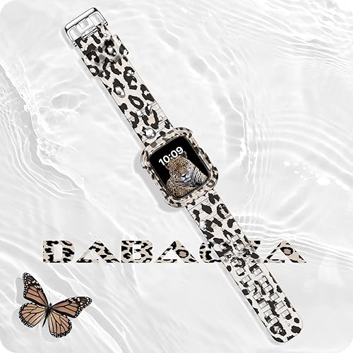 Miniatura 4 de DABAOZA Compatible con Apple Watch Band transparente de 1.496 pulgadas, 1.575 pulgadas, 1.614 pulgadas, 1.654 pulgadas, 1.732 pulgadas, 1.772