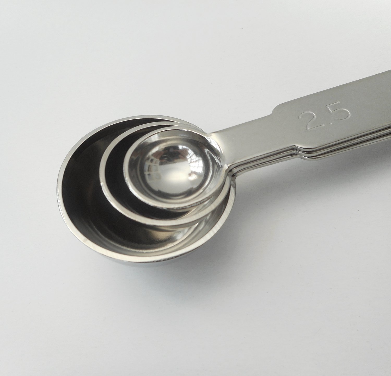 MT 18-8 extra-thick measuring spoon 3-pack 0923801 (japan import)