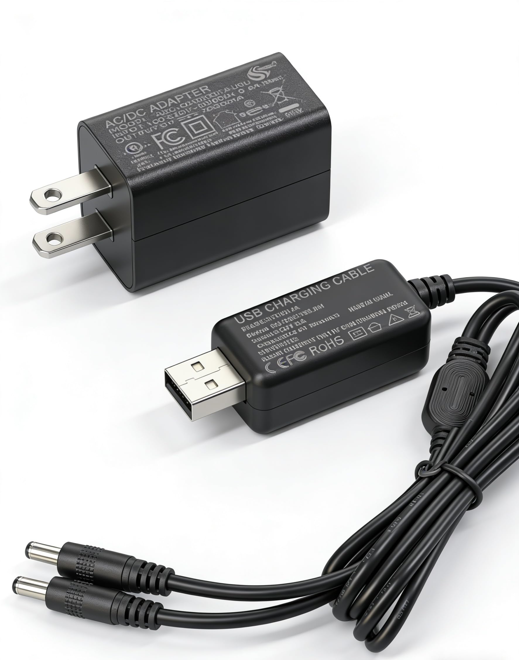 Amazon.com: SAVIOR HEAT Charger USB-DC Dual Port Wall Adapter for