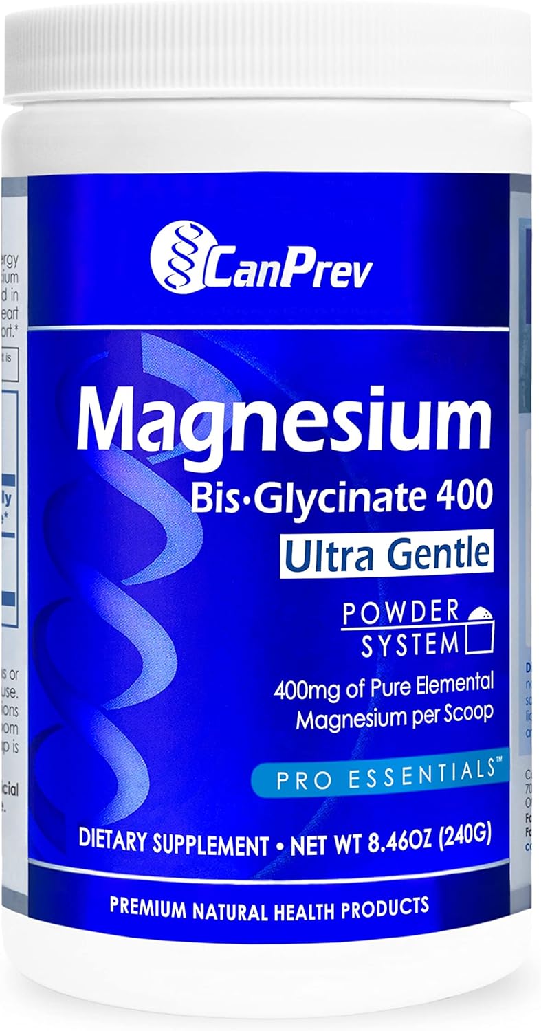 CanPrev 240g Magnesium Bisglycinate Powder 400mg Ultra