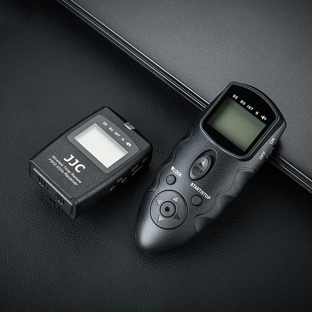 JJC Timer Telecomando per Scatto Remoto per Fotocamere Digitali Nikon Z 9 D850 D810 D800 D700 D500 D5 D4S D3S D3 D3X D2H D2 D1