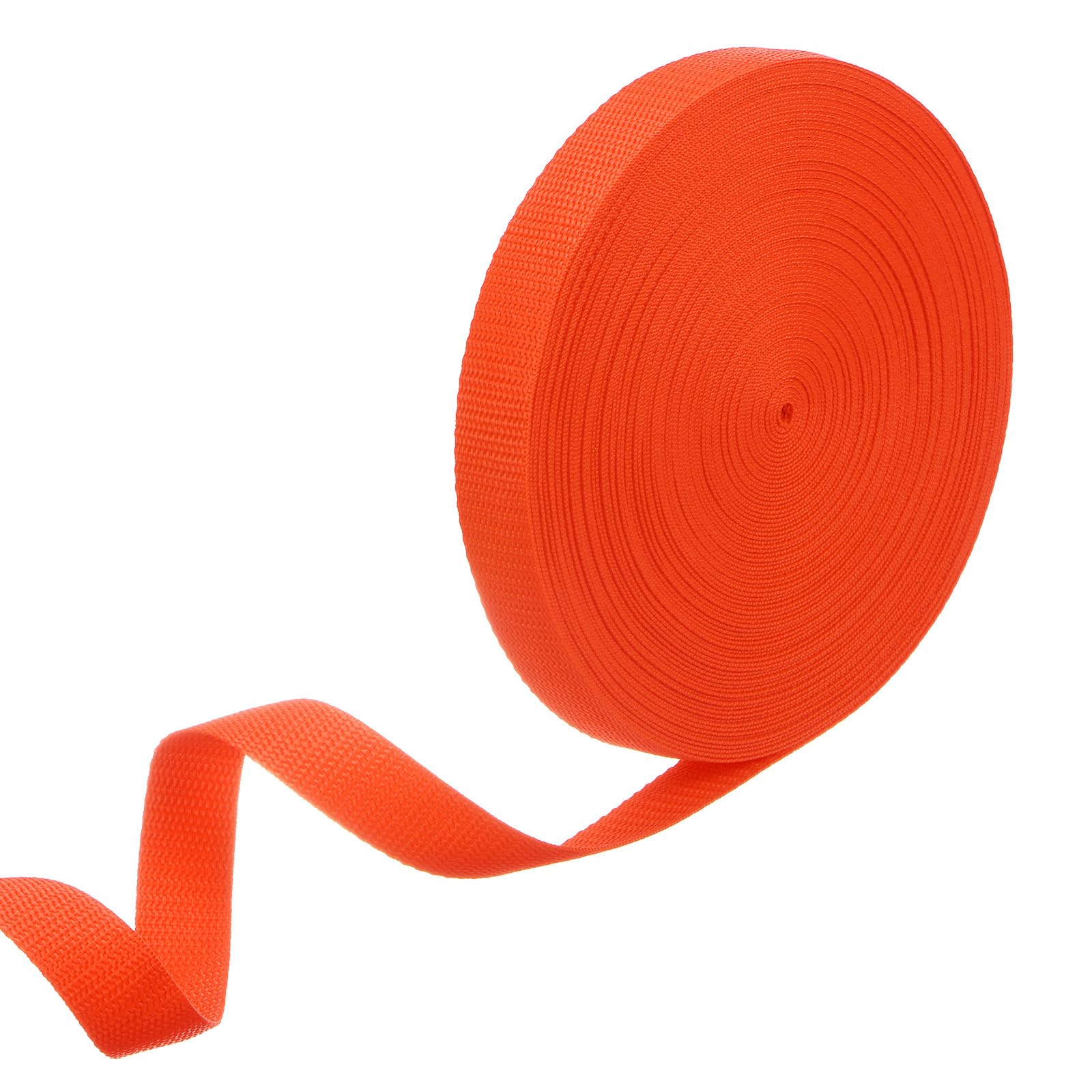 Sangle en polypropylène orange M METERXITY 25 yards pour réparation