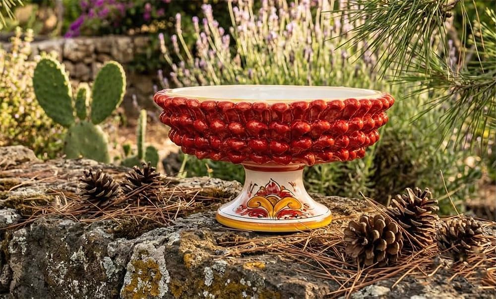 Plateau en céramique de Caltagirone, le cadeau de mariage idéal