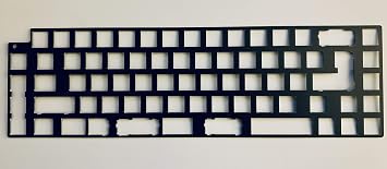 OEM FR4 Plate for Nibble 65% Mechanical Keyboard Kit Black