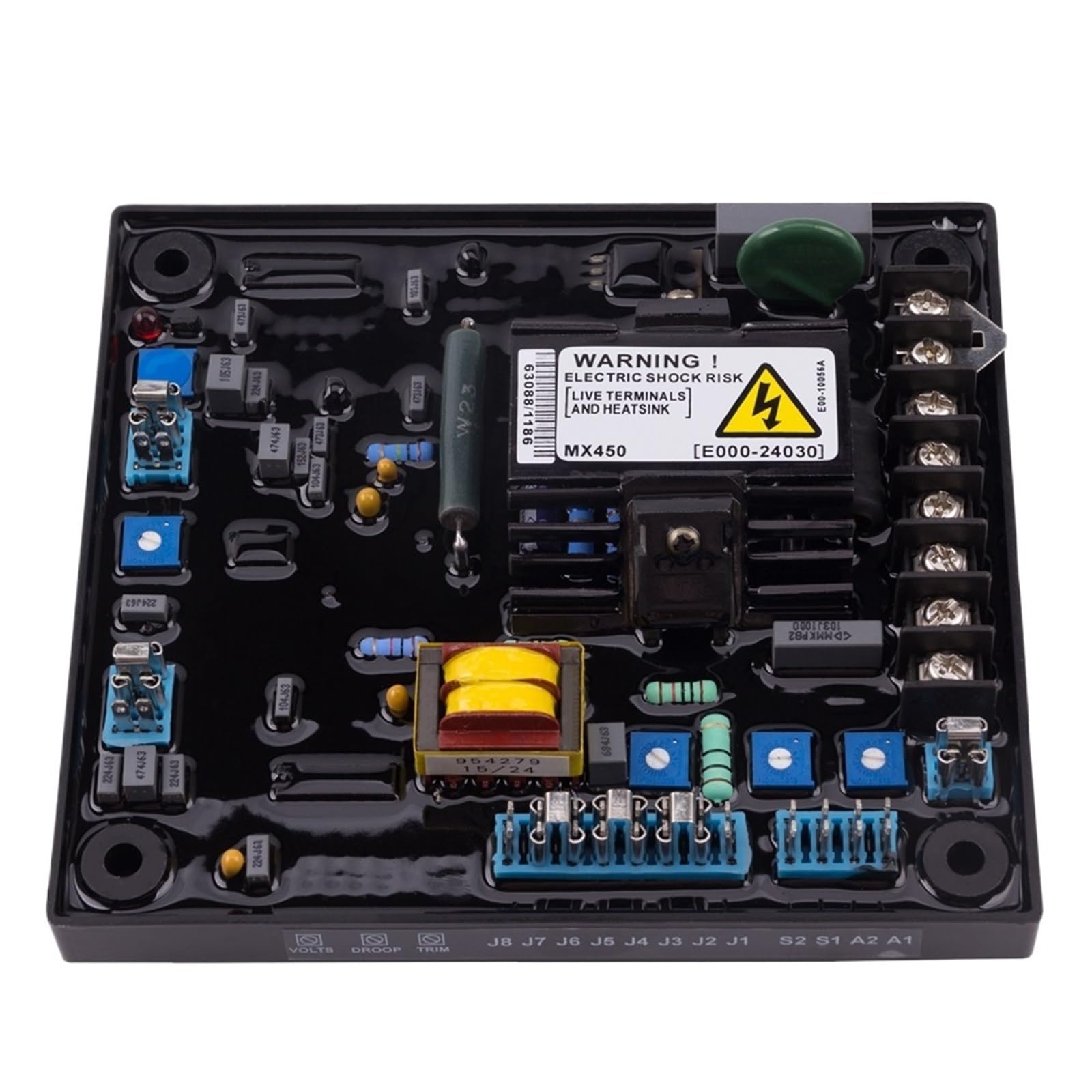 PWANUIGTE MX450 AC Motor Controller Generator Parts Accessories Automatic Voltage Regulator Circuit AVR for Electric
