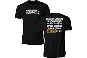 Keep Moving Forward Tee: Inspirational T-Shirt Celebrating Perseverance