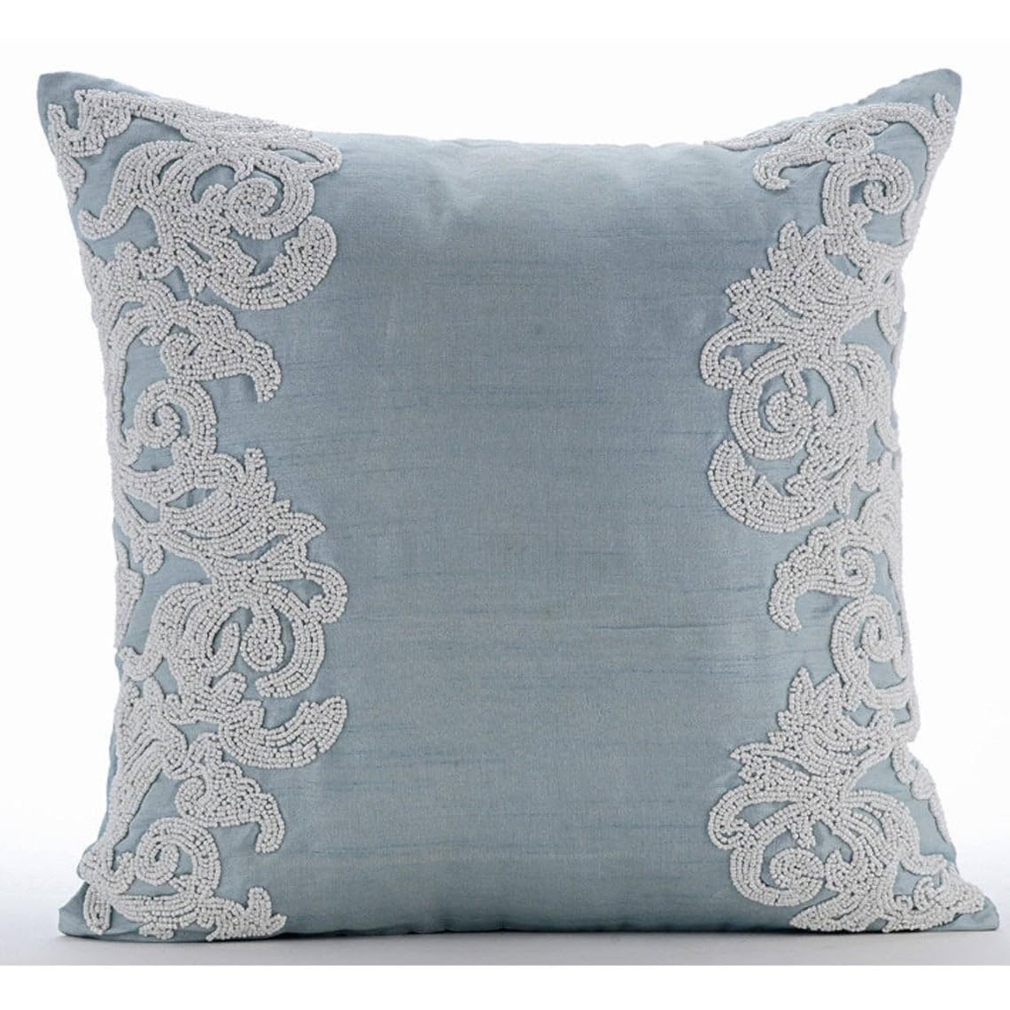 The HomeCentric Azzurro 40x40 cm Art Silk Fodere per cuscini per divano