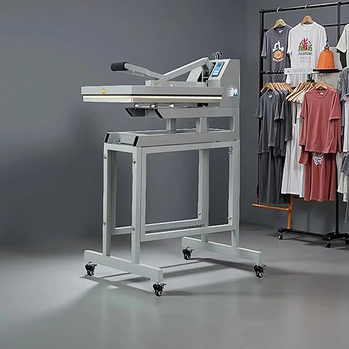 16x24 Heat Press Machine​ | ​Large Heat Press​ 110V 2000W with Infrared Positioning & Stand | Fast-Heating Durable Manual Press for T-Shirts, Metal, Ceramics DTF & Sublimation