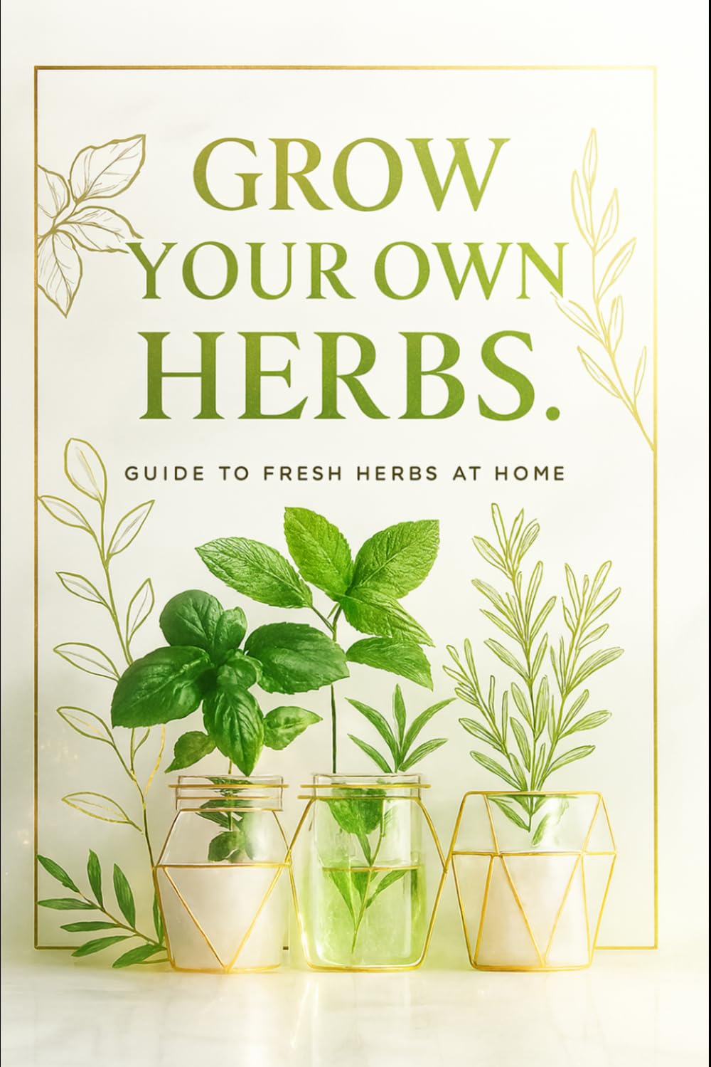 Grow your own herbs.: Guide to fresh herbs at home.: 4 (The home grower’s guide)