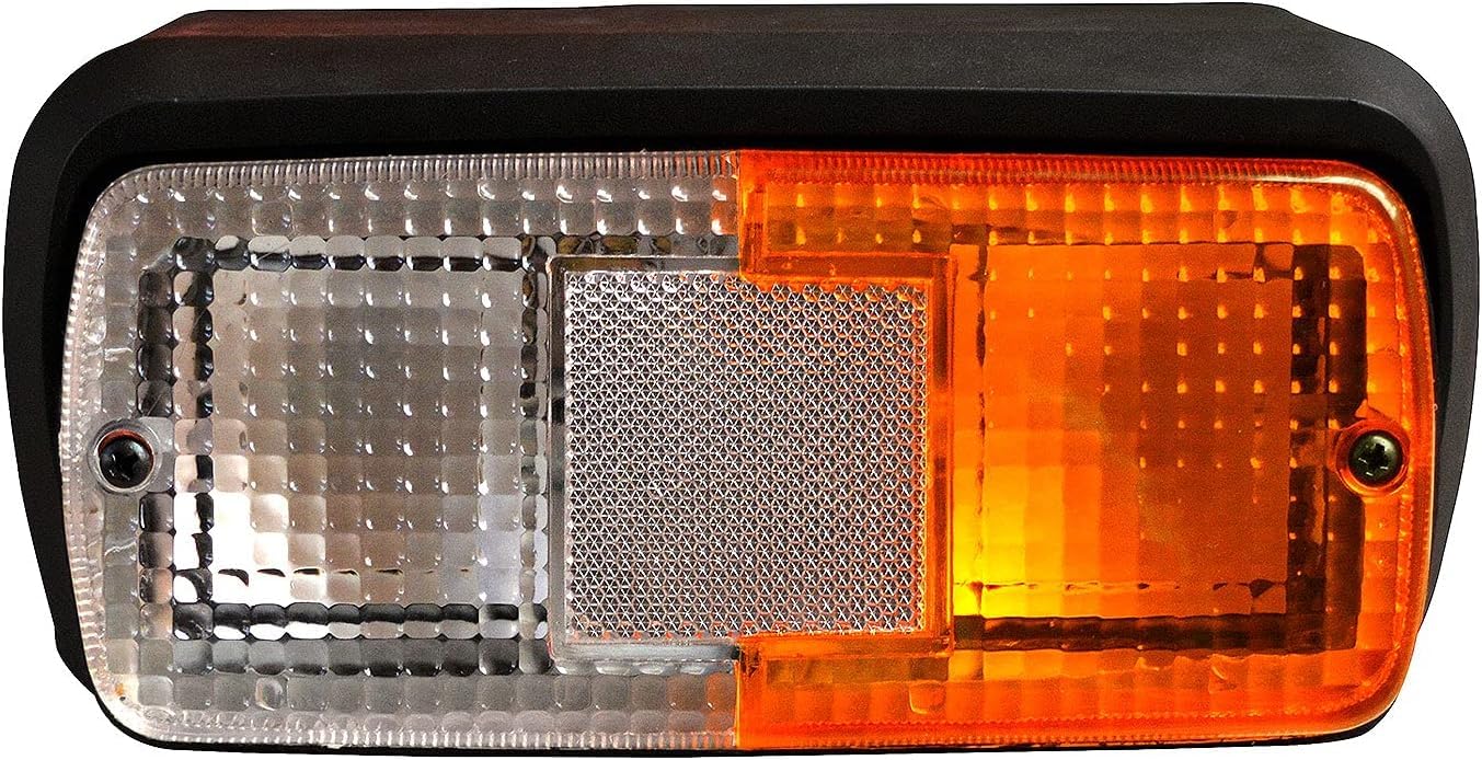 Indicatori di direzione per trattore Yovu Tractor 275 415 475 575 Set di indicatori laterali con lampadine da 12 V compatibili con parti di trattori Mahindra Luci per trattori