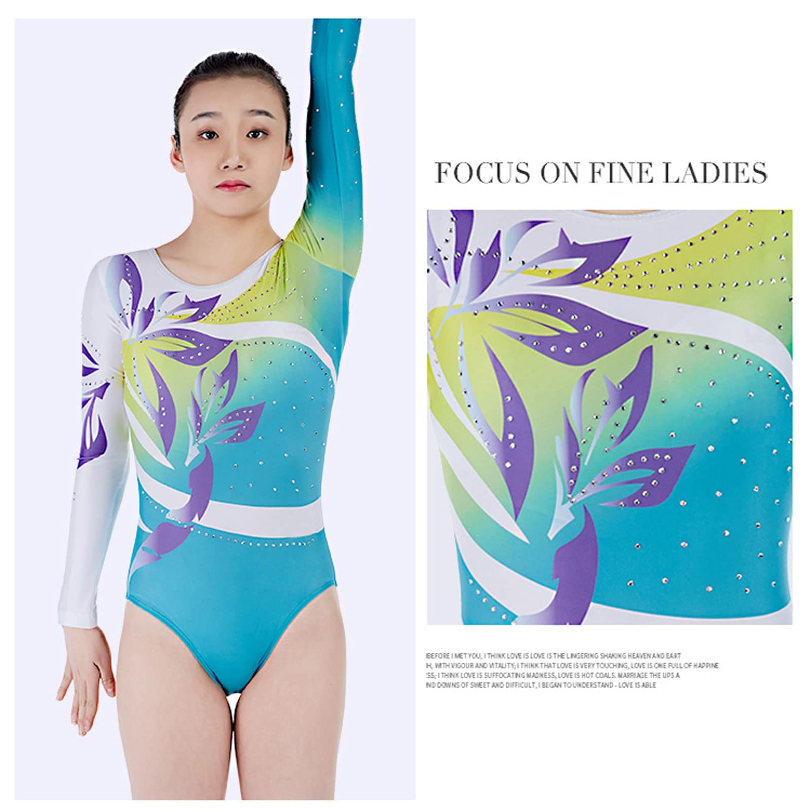 女子学生レオタード