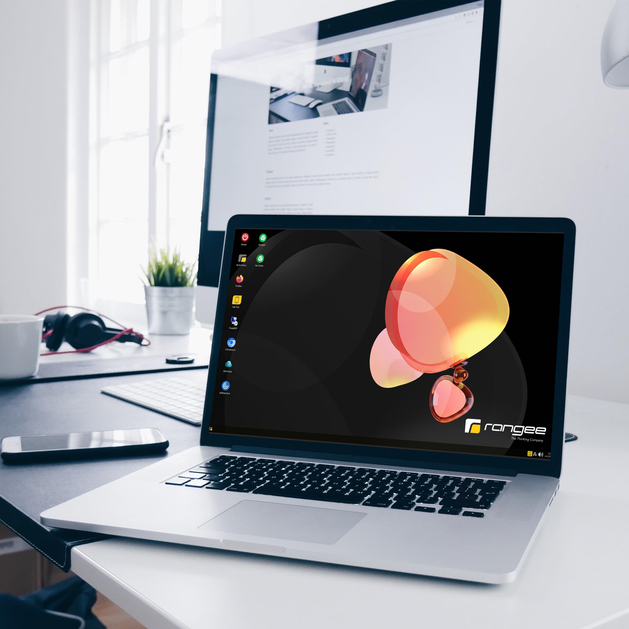 RangeeOS 13 – Thin-Client-Betriebssystem, Basislizenz inkl. 1 Jahr Servicelizenz | Aktivierungskarte per Post | vom deutschen Hersteller Rangee