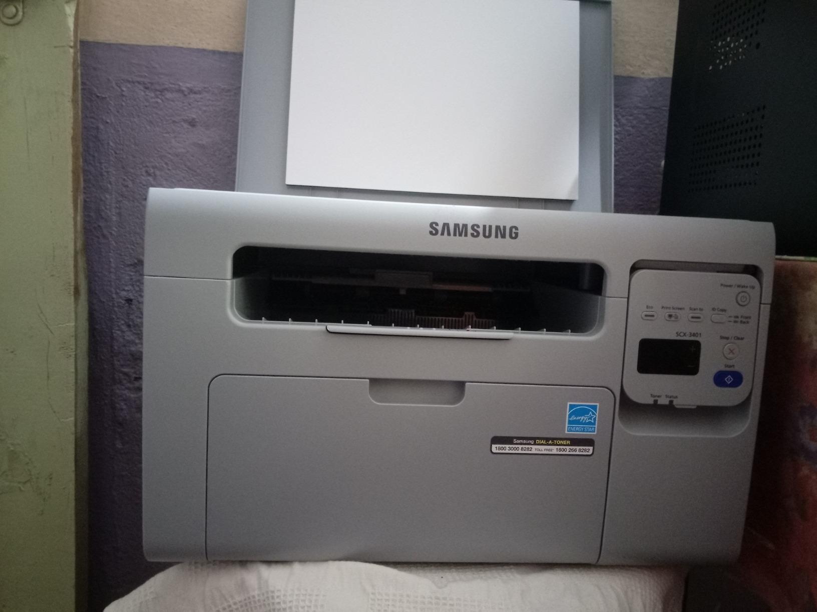 Amazon.in Buy Samsung SCX3401 MultiFunction Monochrome Laser Printer