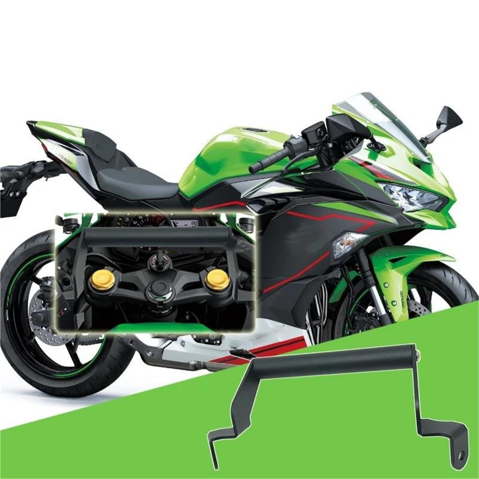 Amazon.co.jp: ブラケットロッド オートバイ GPS 電話ナビゲーション