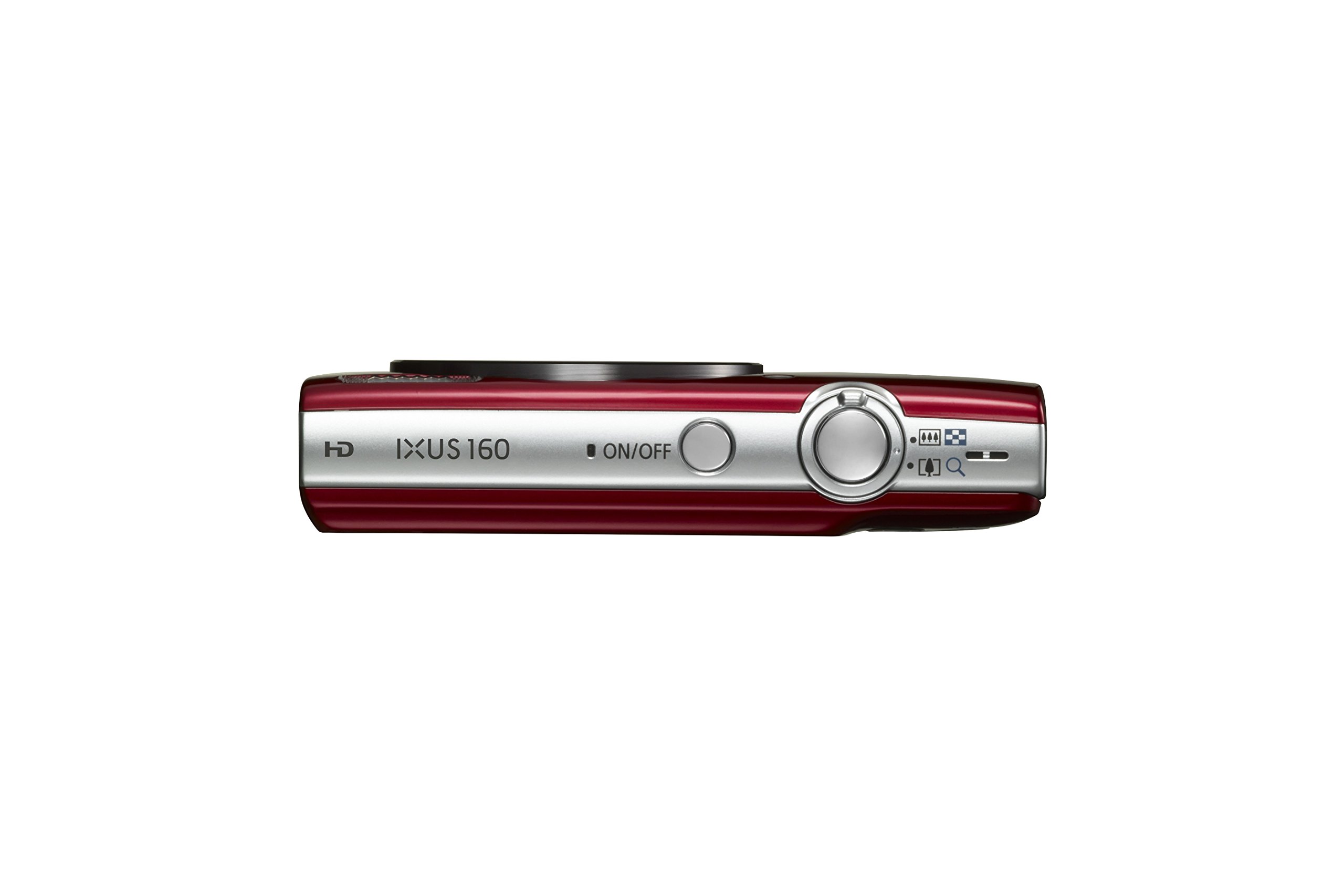 Canon Ixus 160 Point And Shoot Digital Camera Red Renewed