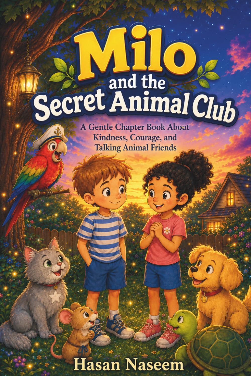 Milo and the Secret Animal Club: A Gentle Chapter Book About Kindness, Courage, and Talking Animal Friends