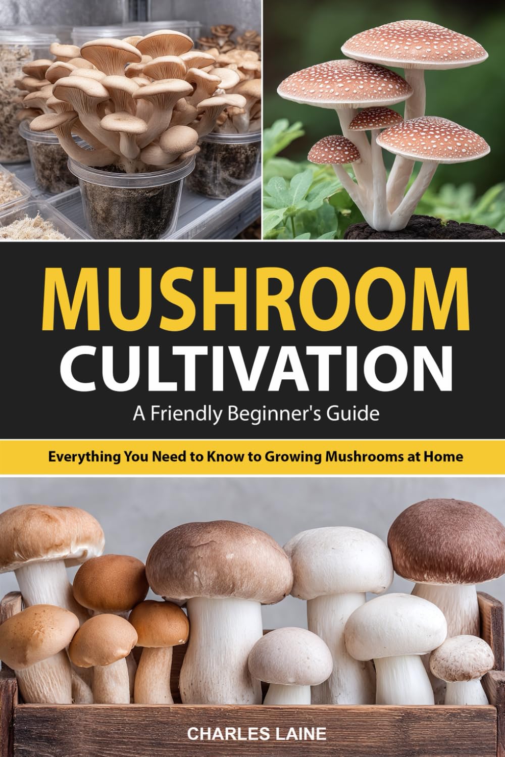 Mushroom Cultivation: A Friendly Beginner's Guide to Growing Mushrooms at Home—Everything You Need to Know for Indoor and Outdoor Cultivation