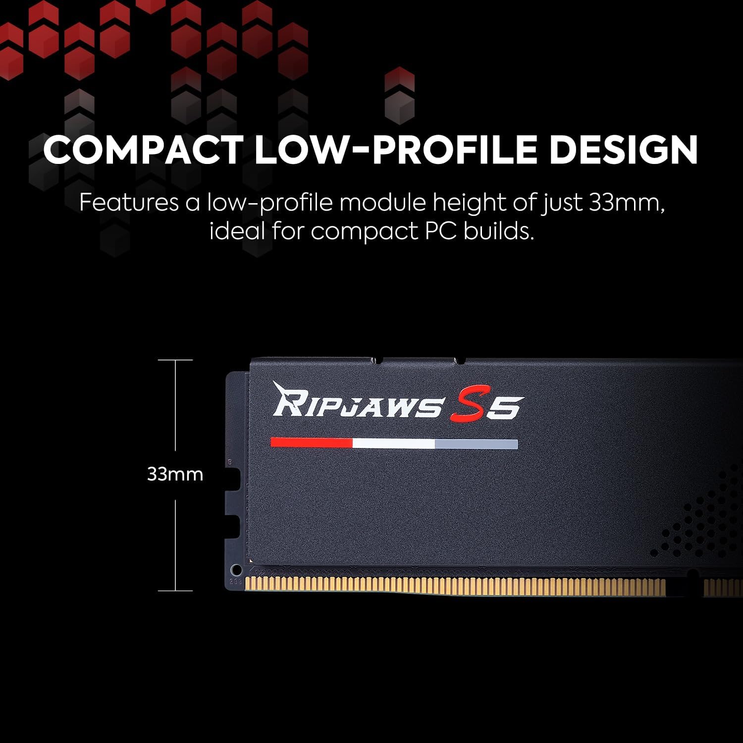 G.Skill Ripjaws S5 16GB 5600MHz CL40 DDR5 RAM