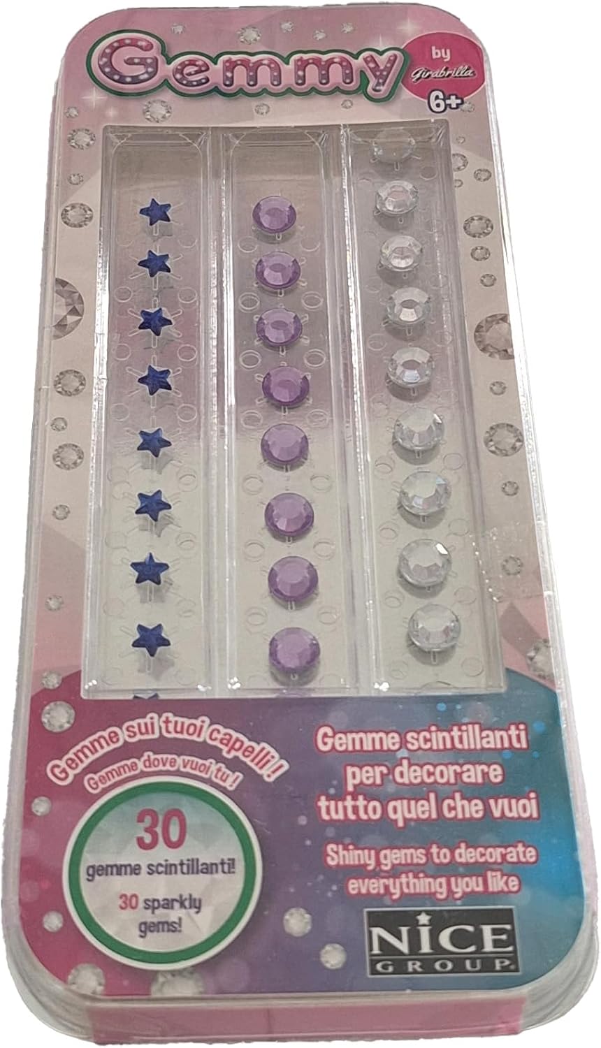 Nice Group-Gemmy by Gemmy Gems Gems Refill Refills by Gemmy-83002, Multicolor, 83002