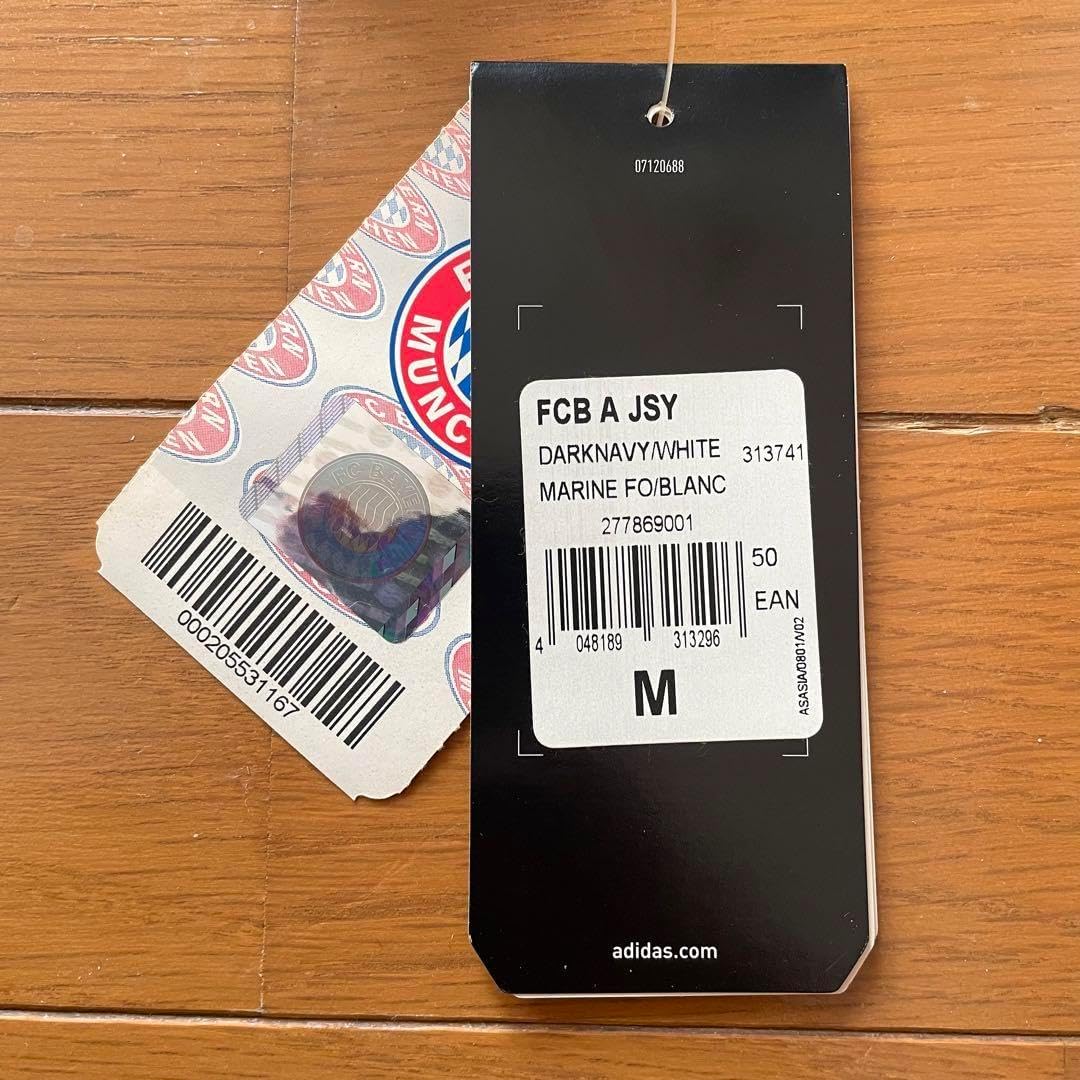 adidasバイエルンミュンヘン 08/09 ユニフォーム アウェイ半袖タグあり