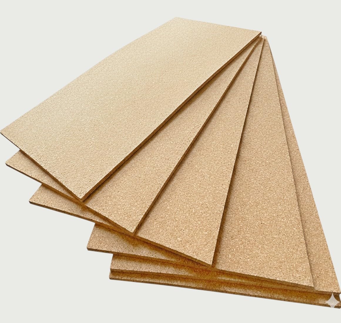 15 Pannelli Isolanti Termici per Interni di Sughero Super Compresso, Sughero Pannelli Muro Coibentati, Fogli da Parete, Fogli Cappotto Interno, DIMENSIONI 100x50cm, SPESSORE 7mm - FUTURAZETA (15 Pz)