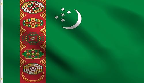 Miniatura 201 de DMSE Bandera de Sierra Leona 3X5 Pies 100% Poliéster Bandera 100D