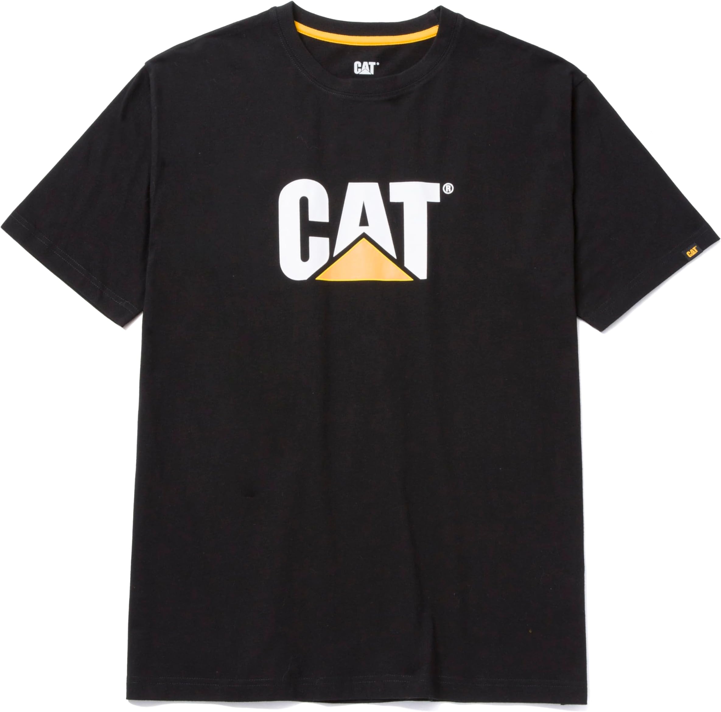 CAT Mens Men's Trademark Logo T-Shirt