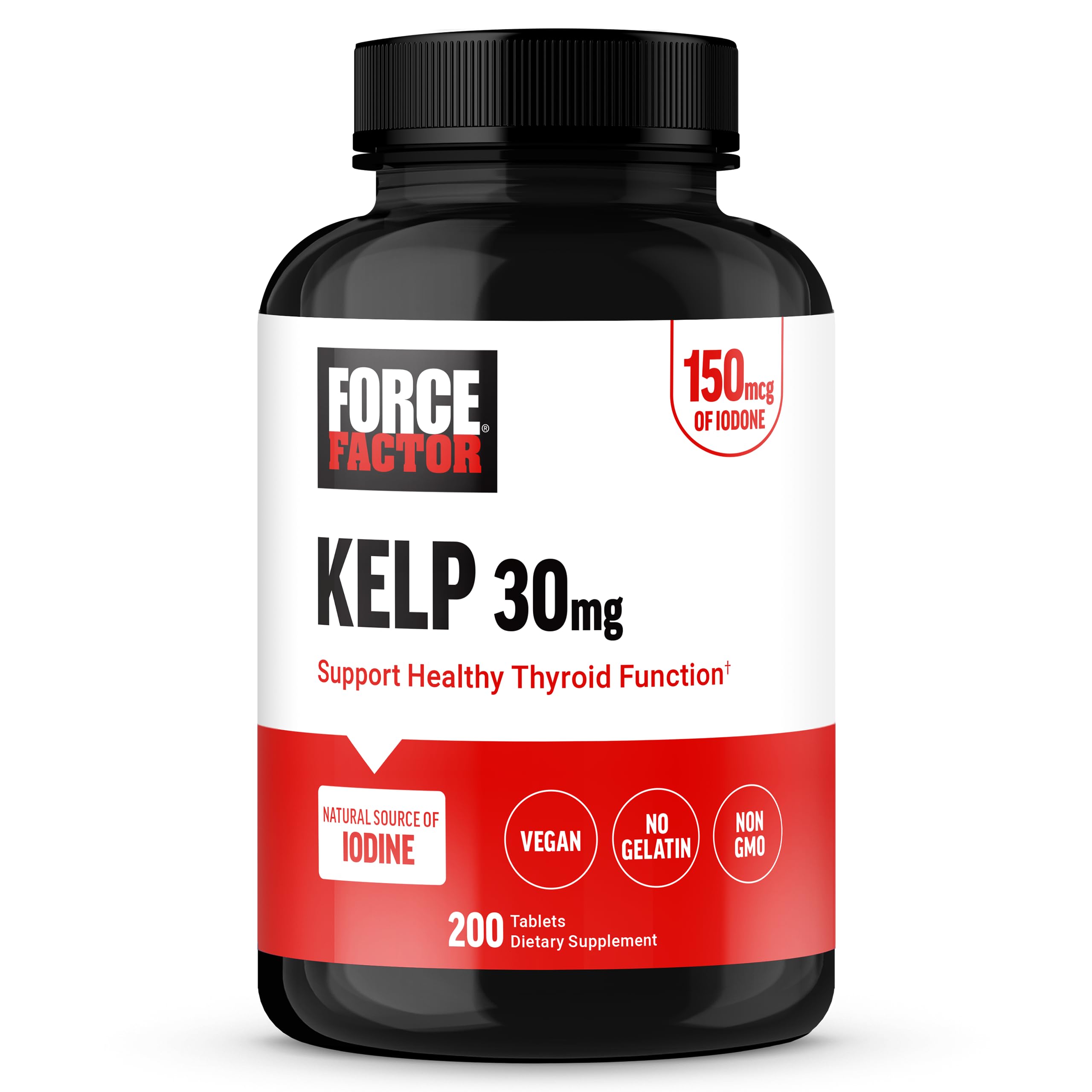 Force Factor Kelp for Iodine from Organic Kelp