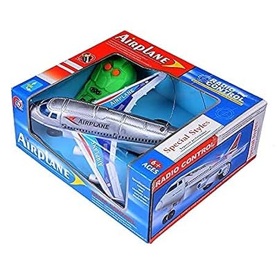 P&K Store Presents Infrared Induction Radio & Remote Control Running Airplane for Boys & Girls Kids Pack of 1 (Multi Col