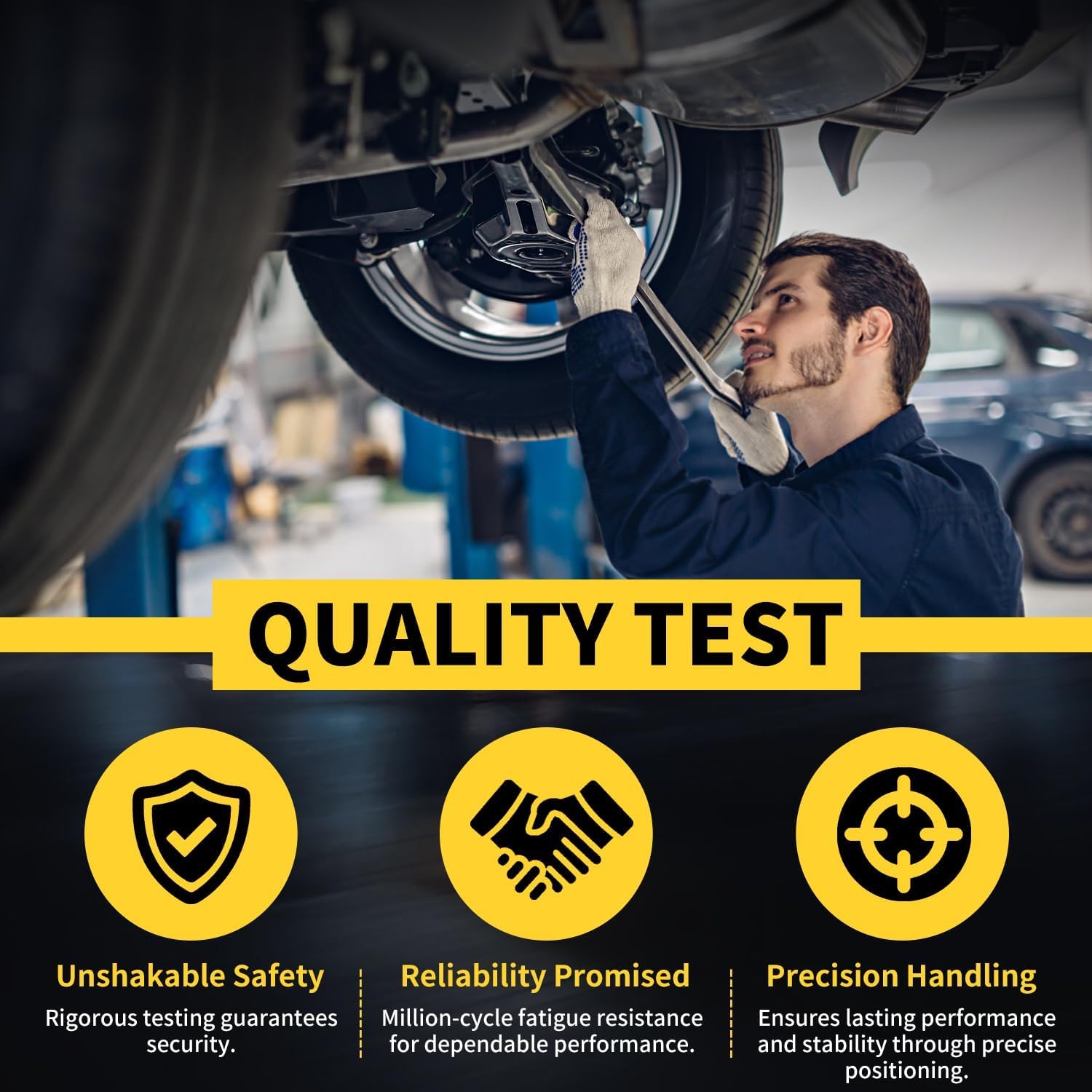 Front Lower Control Arm Fit for Buick Century Regal 1997-2005 Chevrolet Impala 2006-2016 Oldsmobile Intrigue 1998-2002 Pontiac Grand 2005-2008 K80538 K80539 K5342-8 Set Suspension Kit