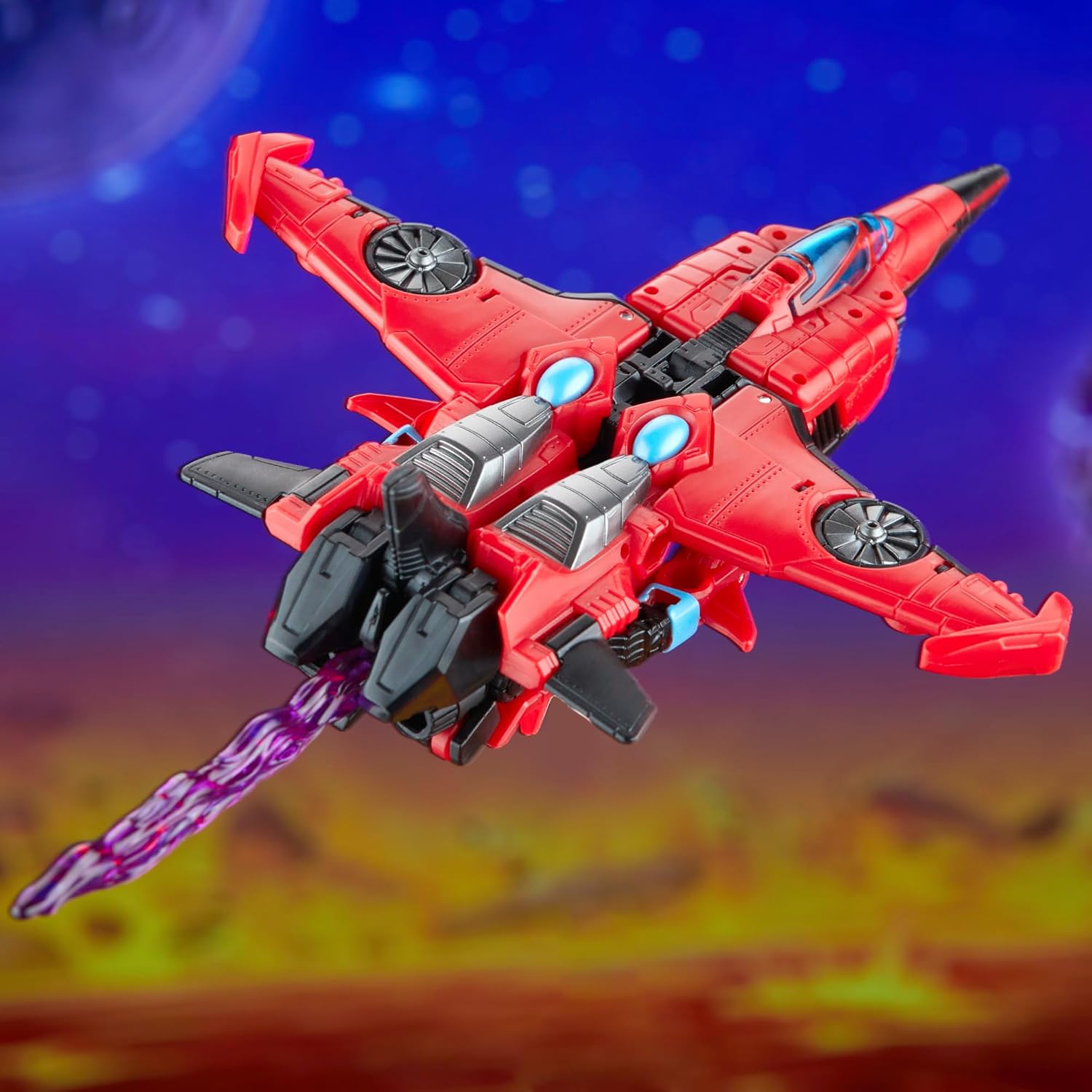 Transformers Legacy United Deluxe Class Cyberverse Universe Windblade, 5.5-Inch Converting Action Figure, 8+
