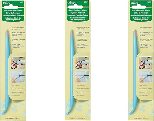 CLOVER 7807 Hold It Precision Stiletto (3 unidades)