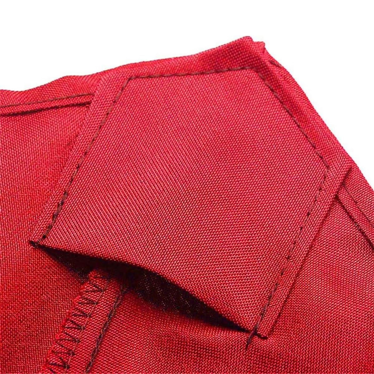 Copertura di ricambio per ombrellone da giardino in tessuto impermeabile da 3 m, per 6/8 stecche da patio, baldacchino di ricambio per ombrellone a sbalzo rosso, accessorio per mobili da esterno