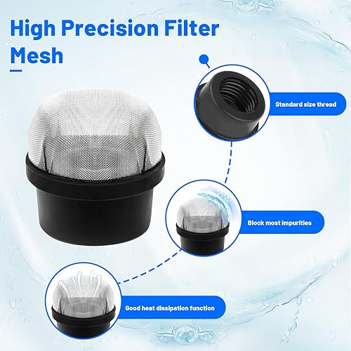 Miniatura 2 de Alocs 190106Z - Tapa de pantalla de repuesto para filtros Clean and Clear Plus, EasyClean D.E. y Quad D.E, filtro de piscina, filtro de aire interno