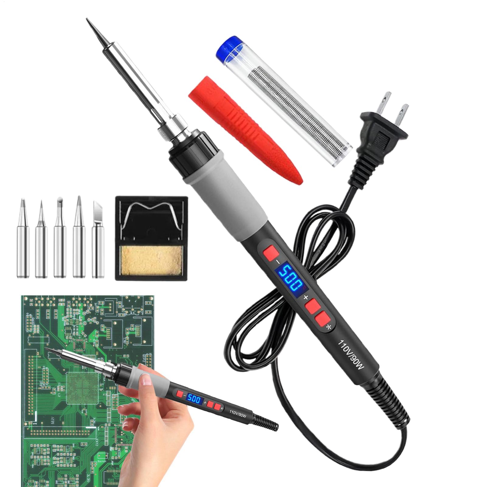 Soudage de température réglable fer soudure pour circuits et électronique