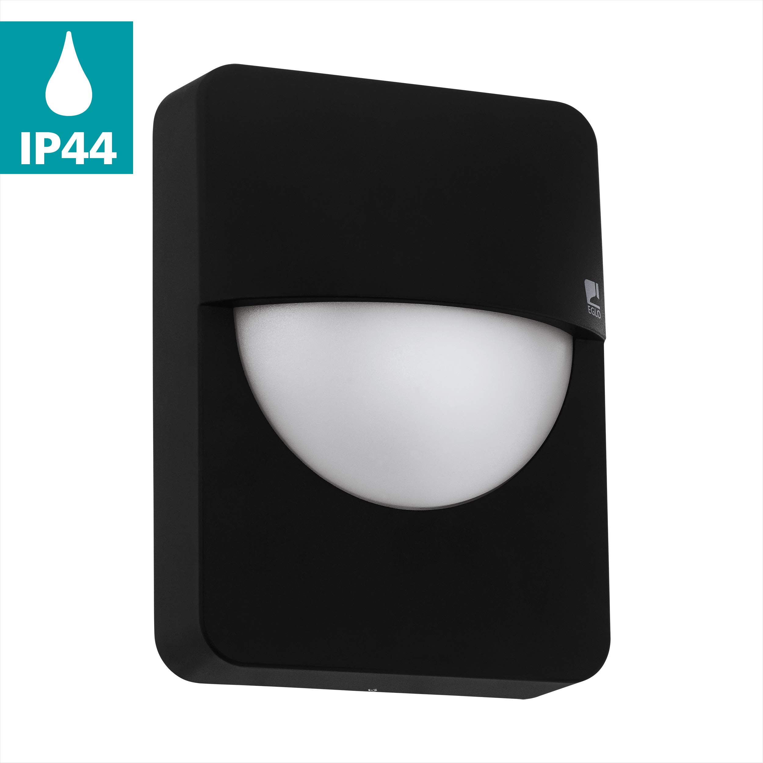 EGLO Applique murale extérieure Salvanesco, lampe murale 1 flamme en