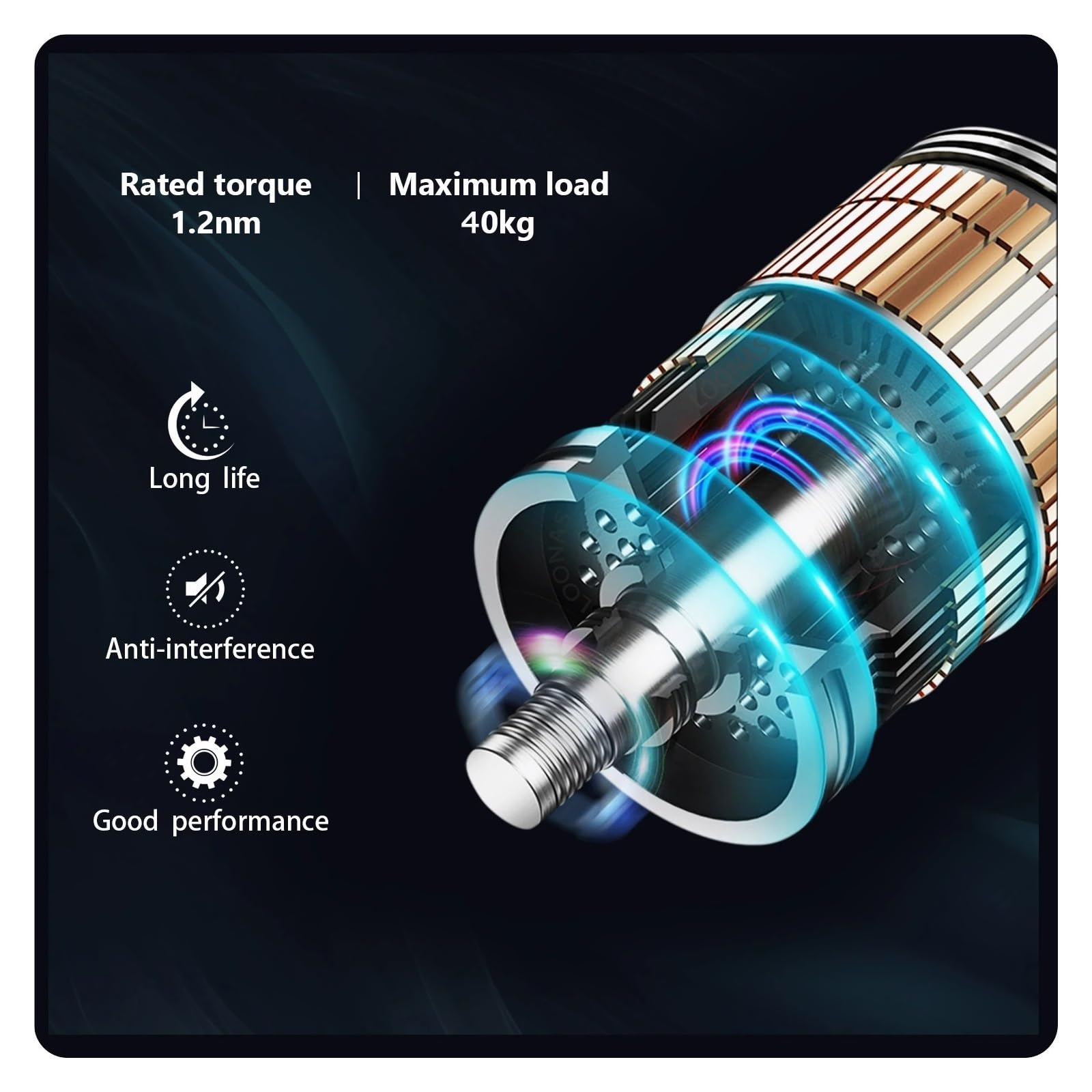 Pista Motorizada Más Corta Rod Inteligente del Sistema 1.3m M del Motor 3ro Elegante Eléctrico De La Cortina De WiFi(Motor Rail sheer3.2m)