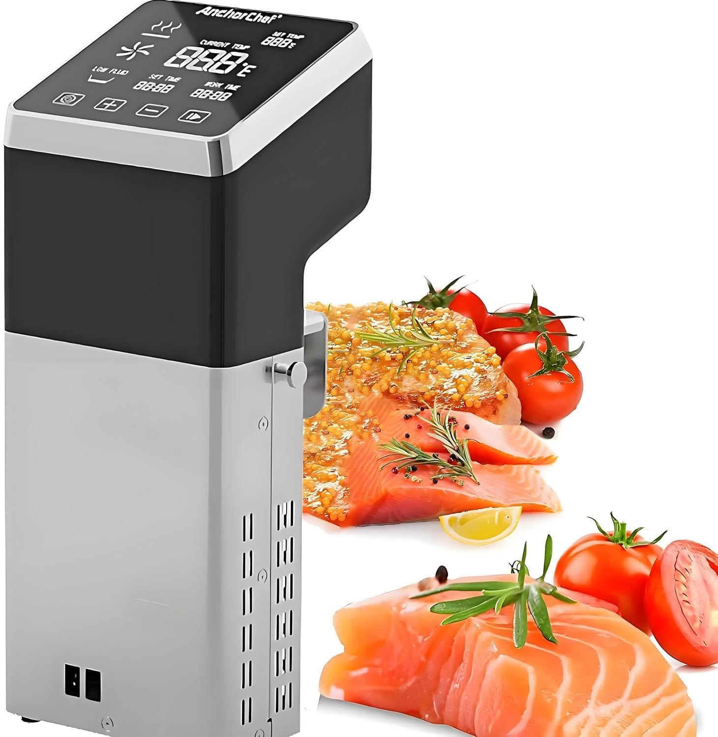 Cucina Professionale Sous Vide da 1600 W con Timer, Allarme e calibrazione | capacità di 70 Litri per Una Cucina Gourmet Senza Sforzo | Perfetta per Chef casalinghi e Appassionati